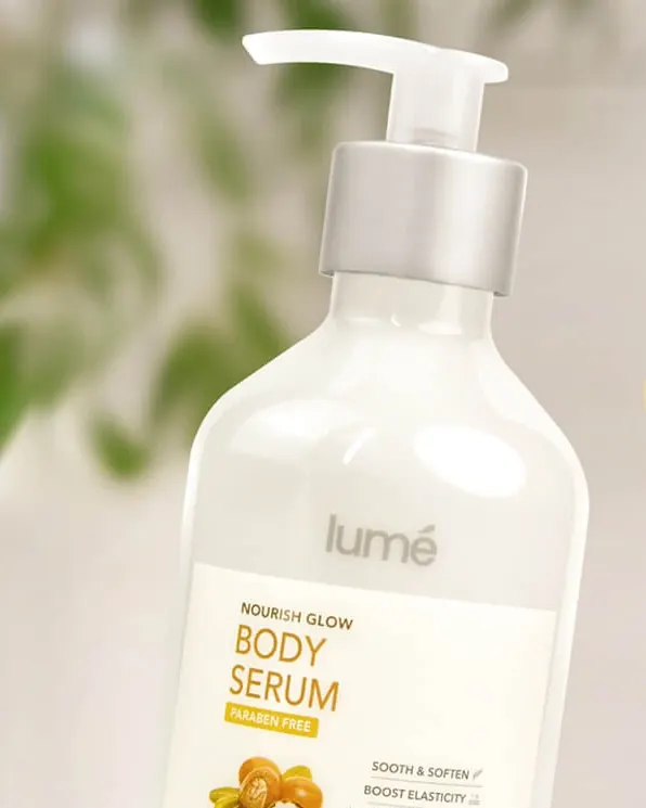 Botol Lume Nourish Glow Body Serum 300 gr