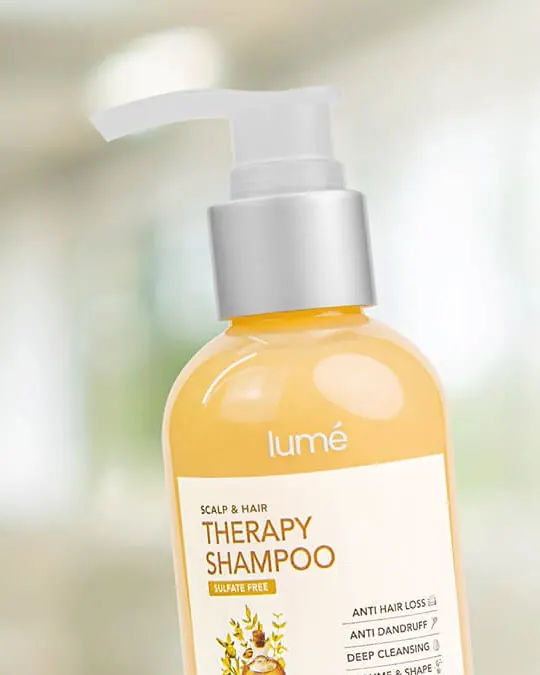 Botol Lume Scalp & Hair Therapy Shampoo 150 mL
